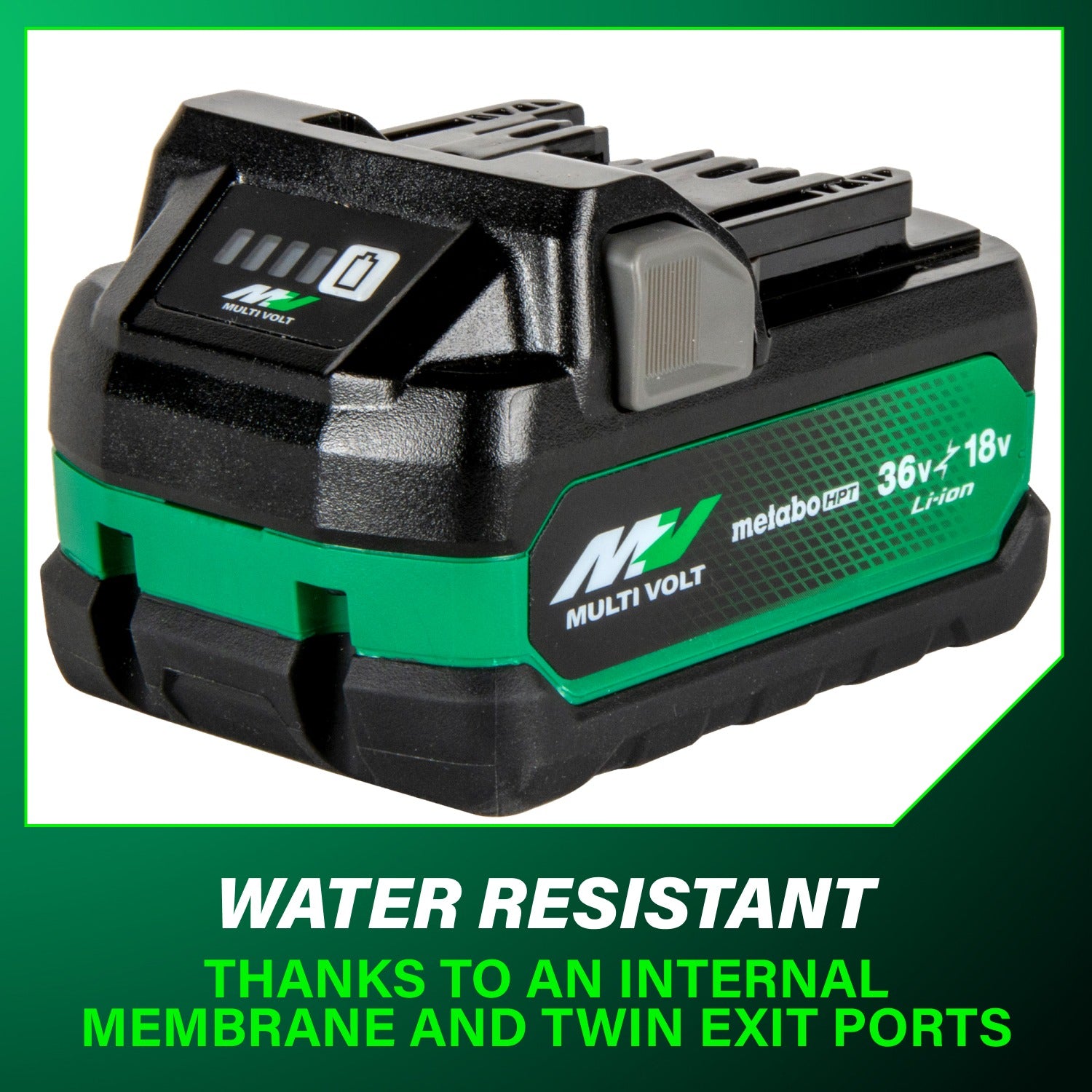 Metabo 18/36V MultiVolt Battery