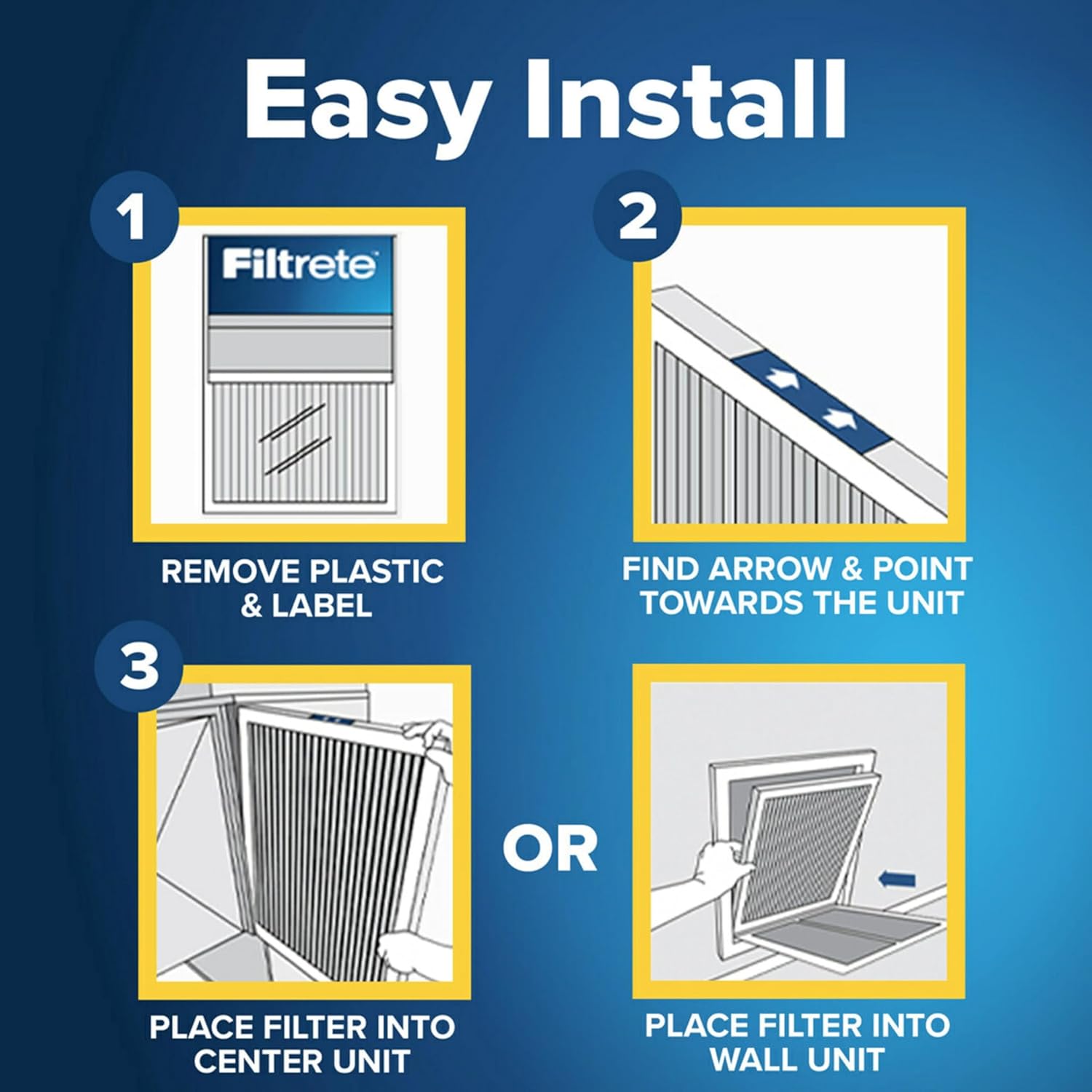 Filtrete 16 x 16 x 1 MPR1000 Furnace Filter - 6 Pack