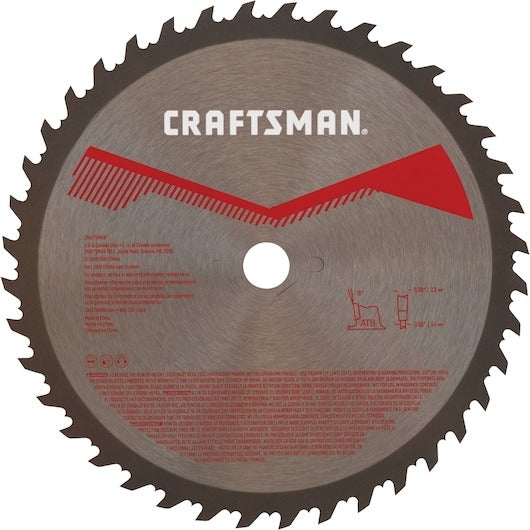 Craftsman 7-1/4" 40 T General Purpose Saw Blade (lame de scie à usage général)