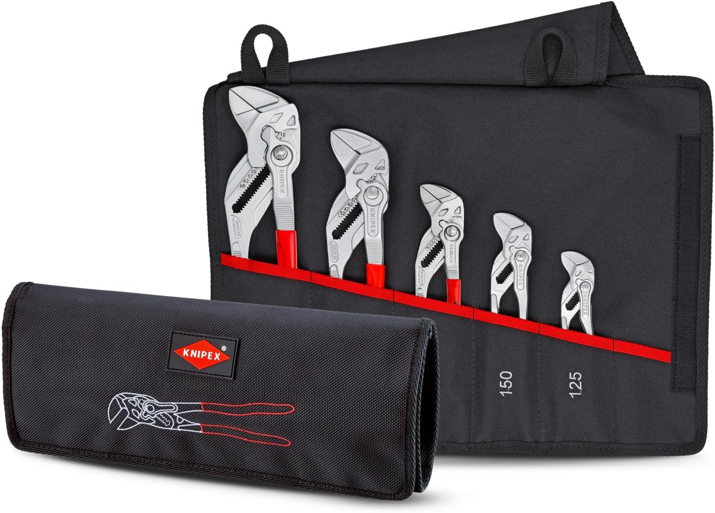 Knipex Pince Clé 5 pièces avec pochette d'outils