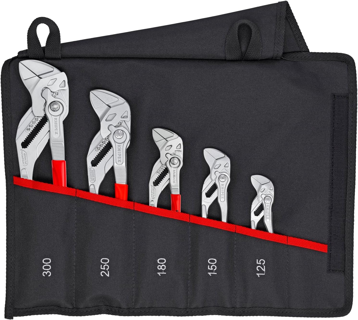 Knipex Pince Clé 5 pièces avec pochette d'outils
