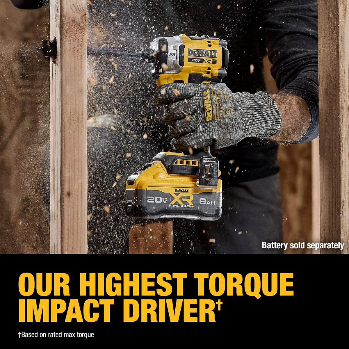 Dewalt 20V Max XR 3 Speed Hight Torque Impact Drill