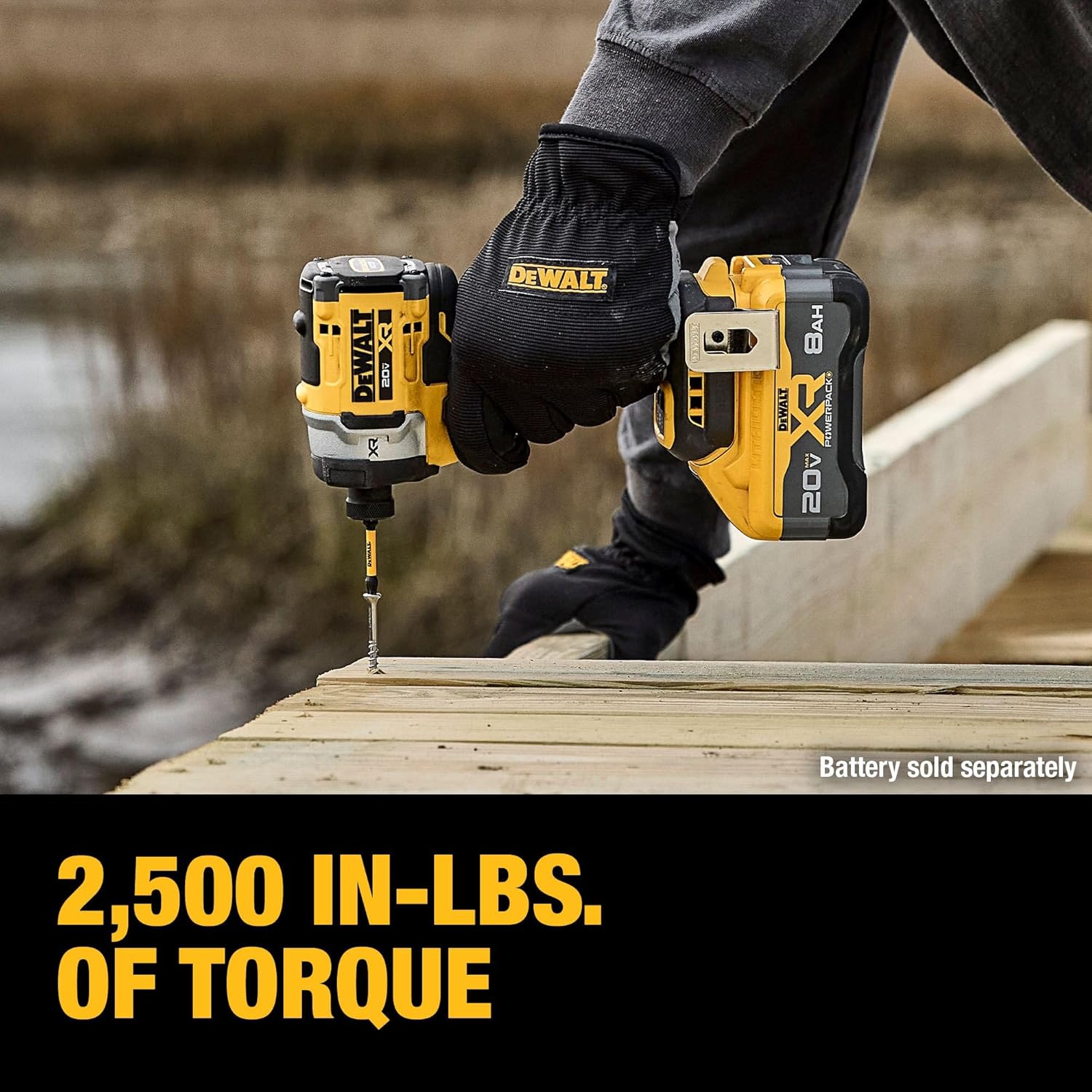 Dewalt 20V Max XR 3 Speed Hight Torque Impact Drill