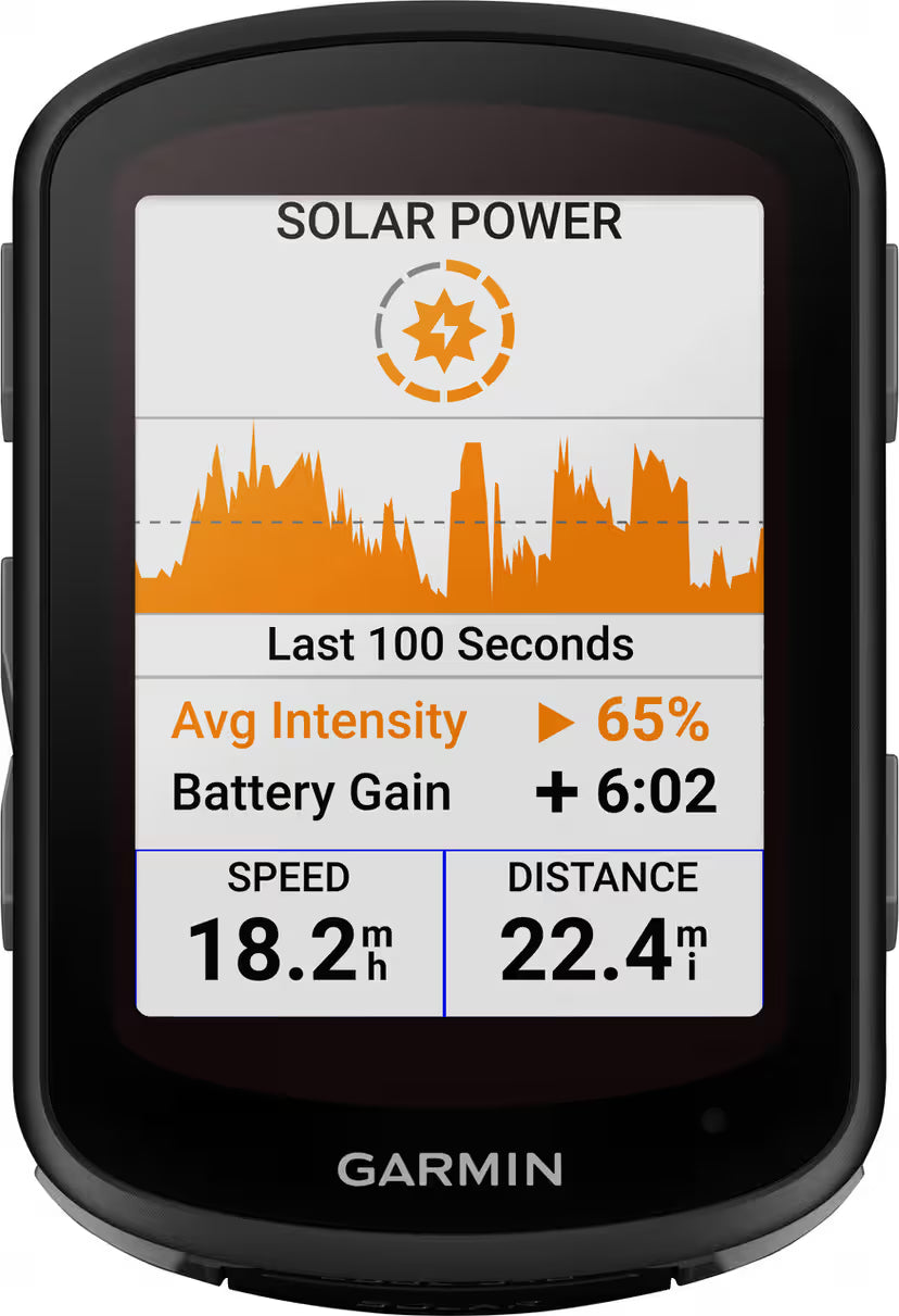 Garmin Edge 540 Solar GPS Cycling Bike Computer with Mapping (Ordinateur de vélo GPS Garmin Edge 540 solaire avec cartographie)