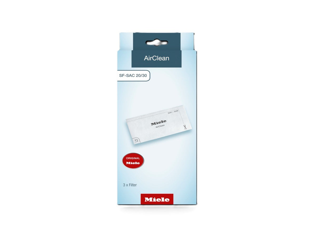 Miele Air Clean Filter SF SAC 20/30 - Pack of 3