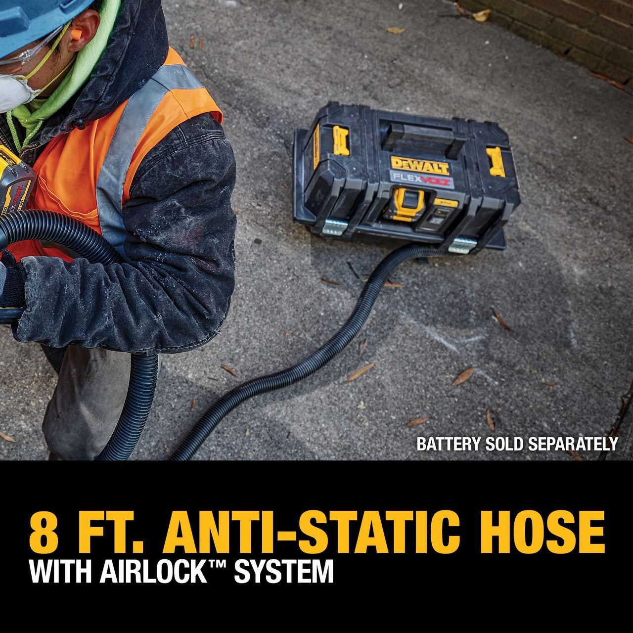 Dewalt 60V Max Flexvolt Dust Extractor - Outil seul