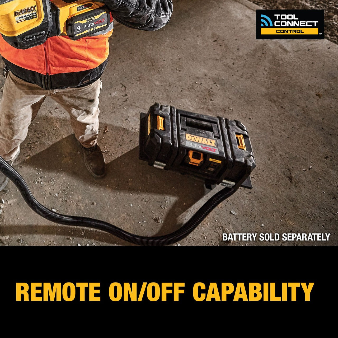 Dewalt 60V Max Flexvolt Dust Extractor- Tool Only