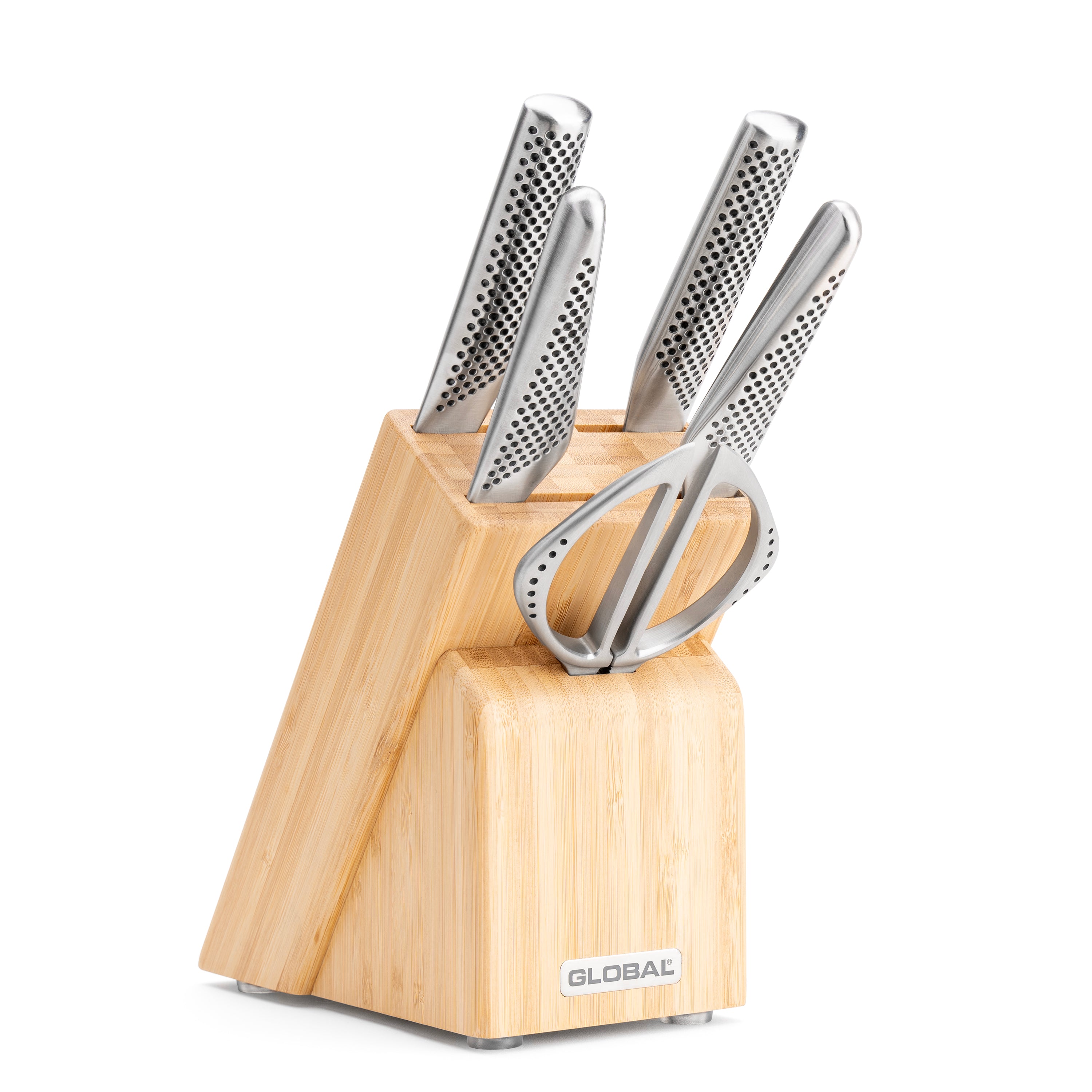 Global Takashi Knife Block Set - 6 PC