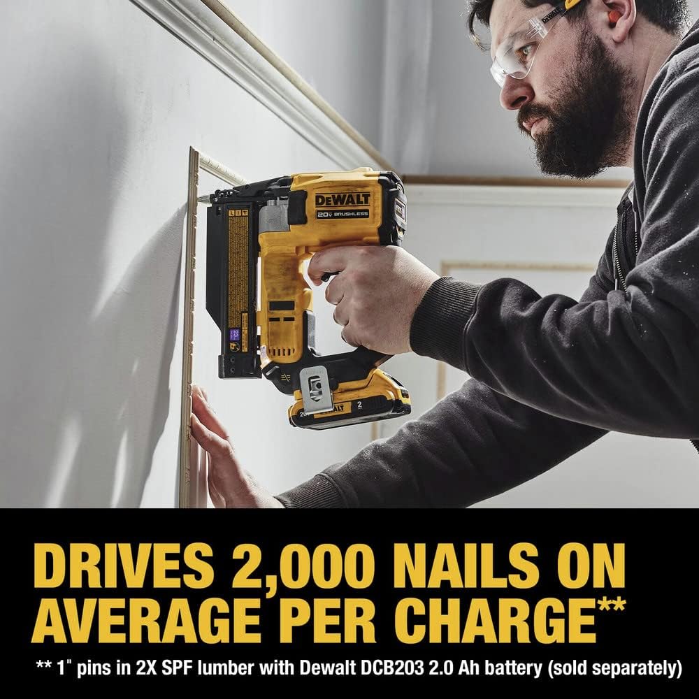 Dewalt 20V Max 23GA Pin Nailer Kit
