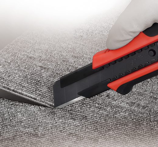 Tajima Utility Knife - 1" 7-Point Snap Blade Box Cutter