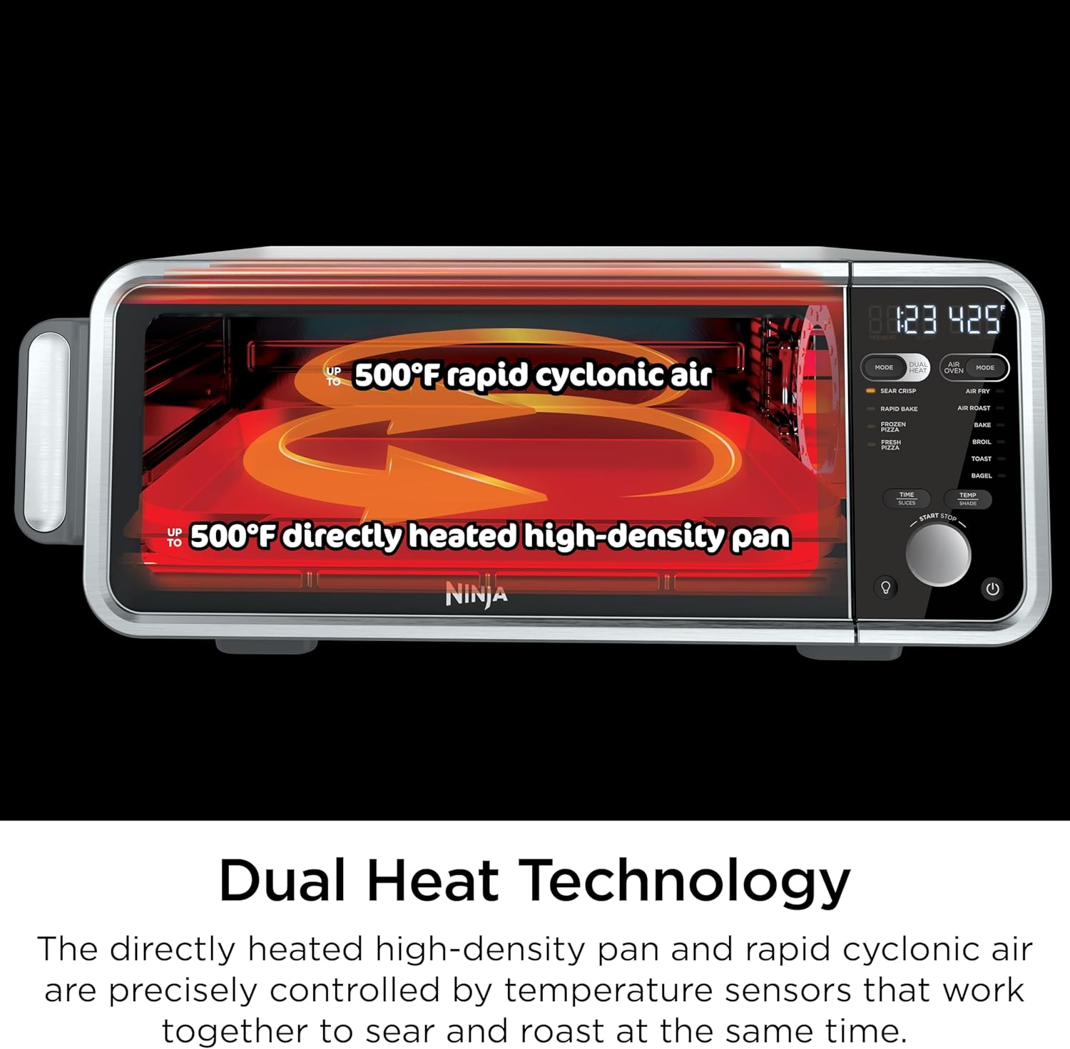 Ninja Foodi 10 en 1 Four à friture à air chaud double Four de comptoir