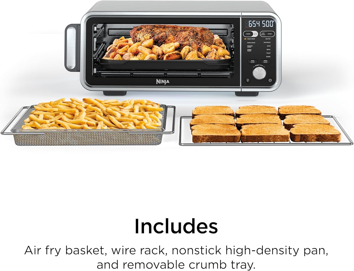 Ninja Foodi 10 en 1 Four à friture à air chaud double Four de comptoir