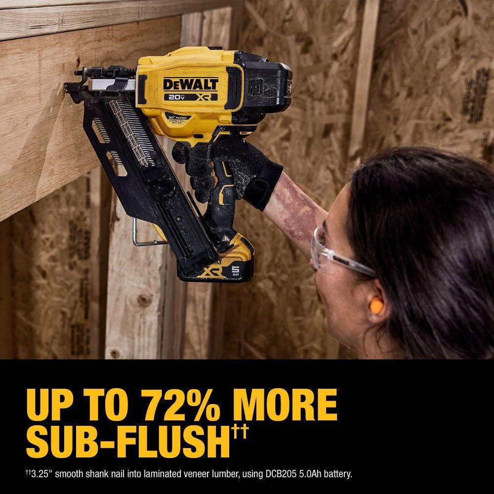 Dewalt 20V 30 Deg Framing Nailer Kit