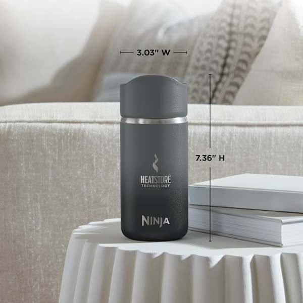 Tasse de voyage Ninja Sip Perfect 12oz Onyx Black