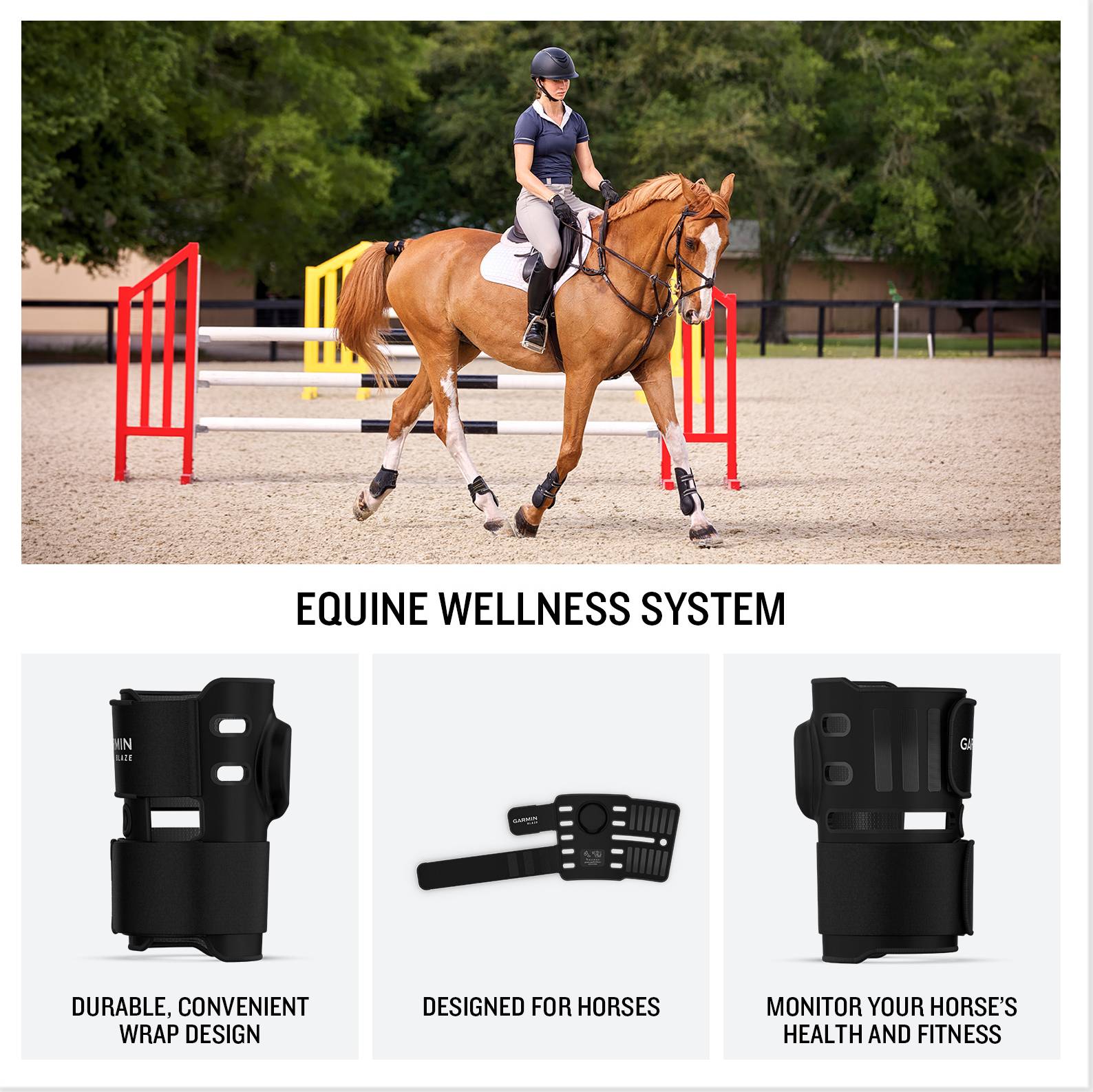 Système de bien-être équin Garmin Blaze