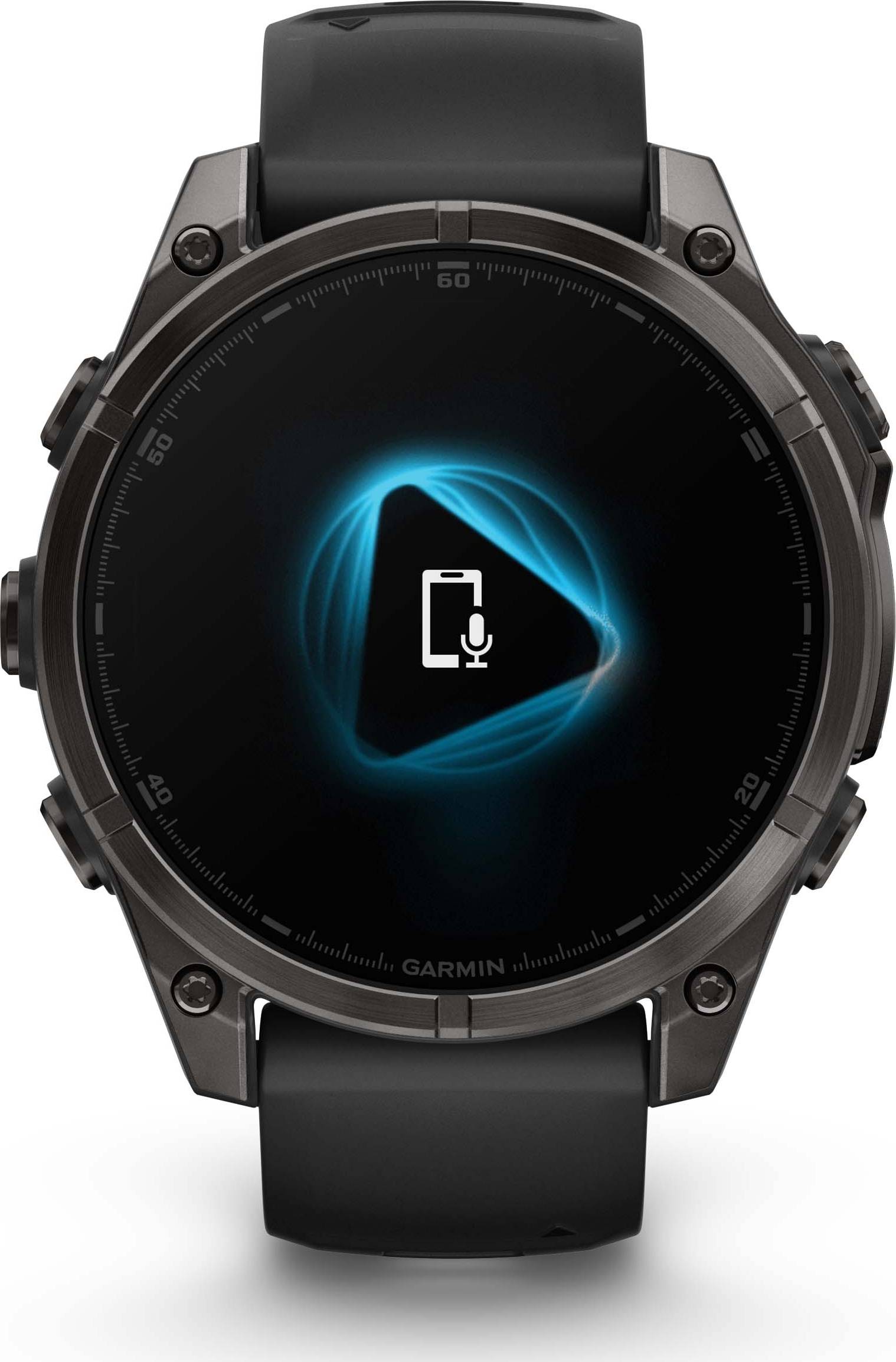 Garmin Fenix 8 47mm Amoled - Gris carbone saphir