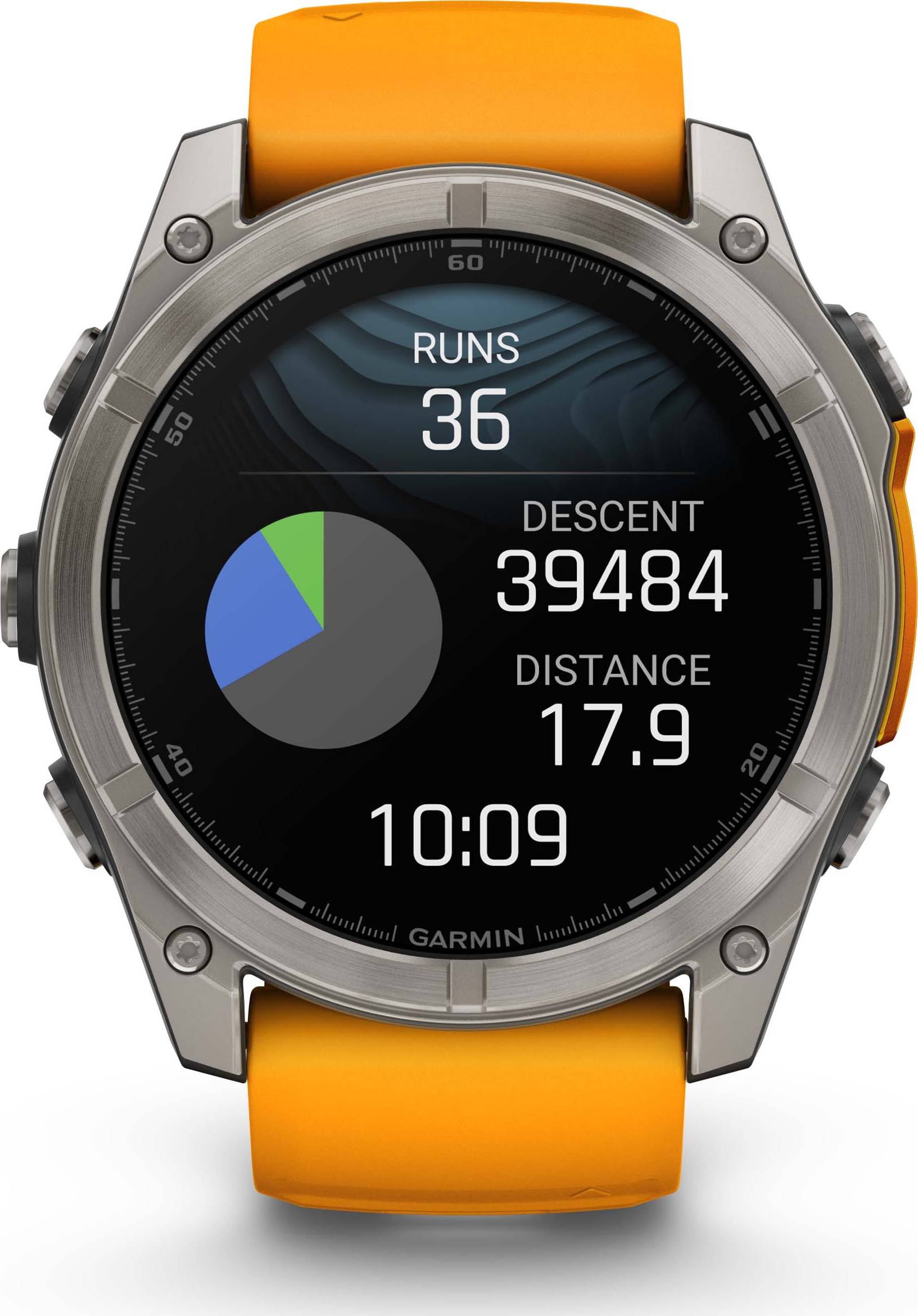 Garmin Fenix 8 51mm Amoled Sapphire - Spark Orange