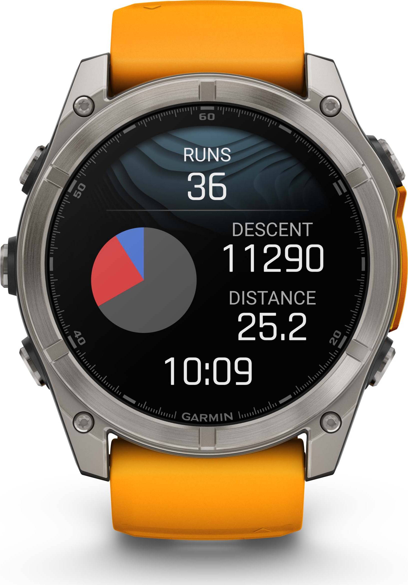 Garmin Fenix 8 51mm Amoled Sapphire - Spark Orange