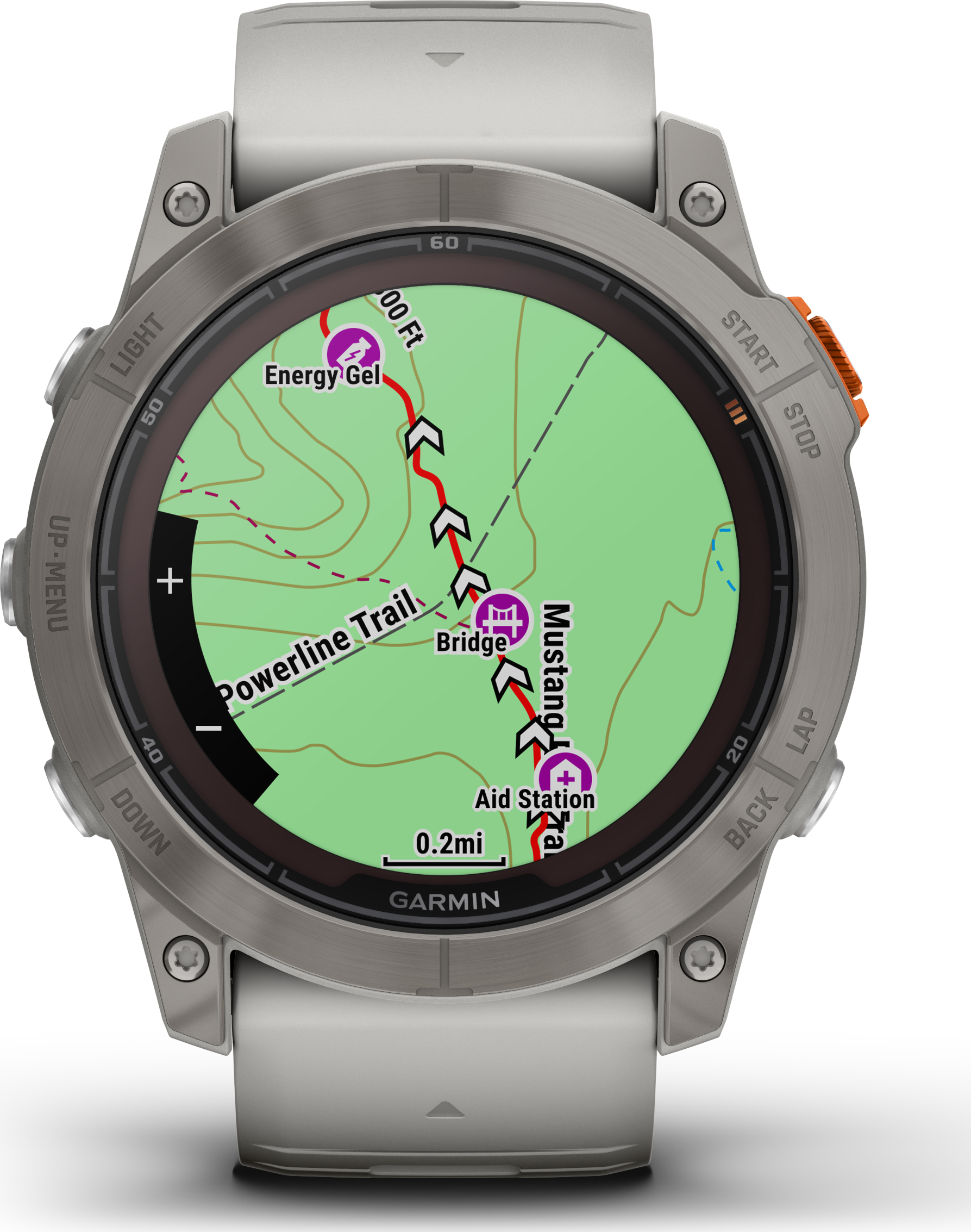 Garmin Fenix 7x Pro-Sapphire Solar GPS Smartwatch - Fog Gray