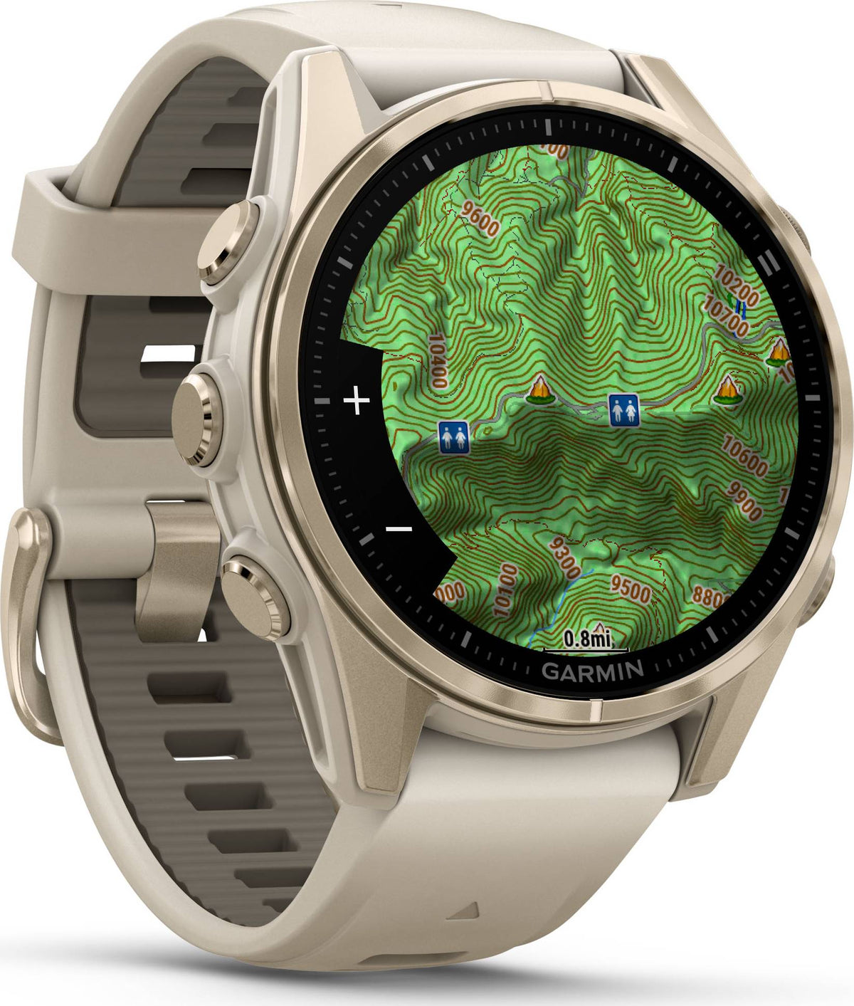 Garmin Fenix 8 43mm Amoled - Sapphire Soft Gold