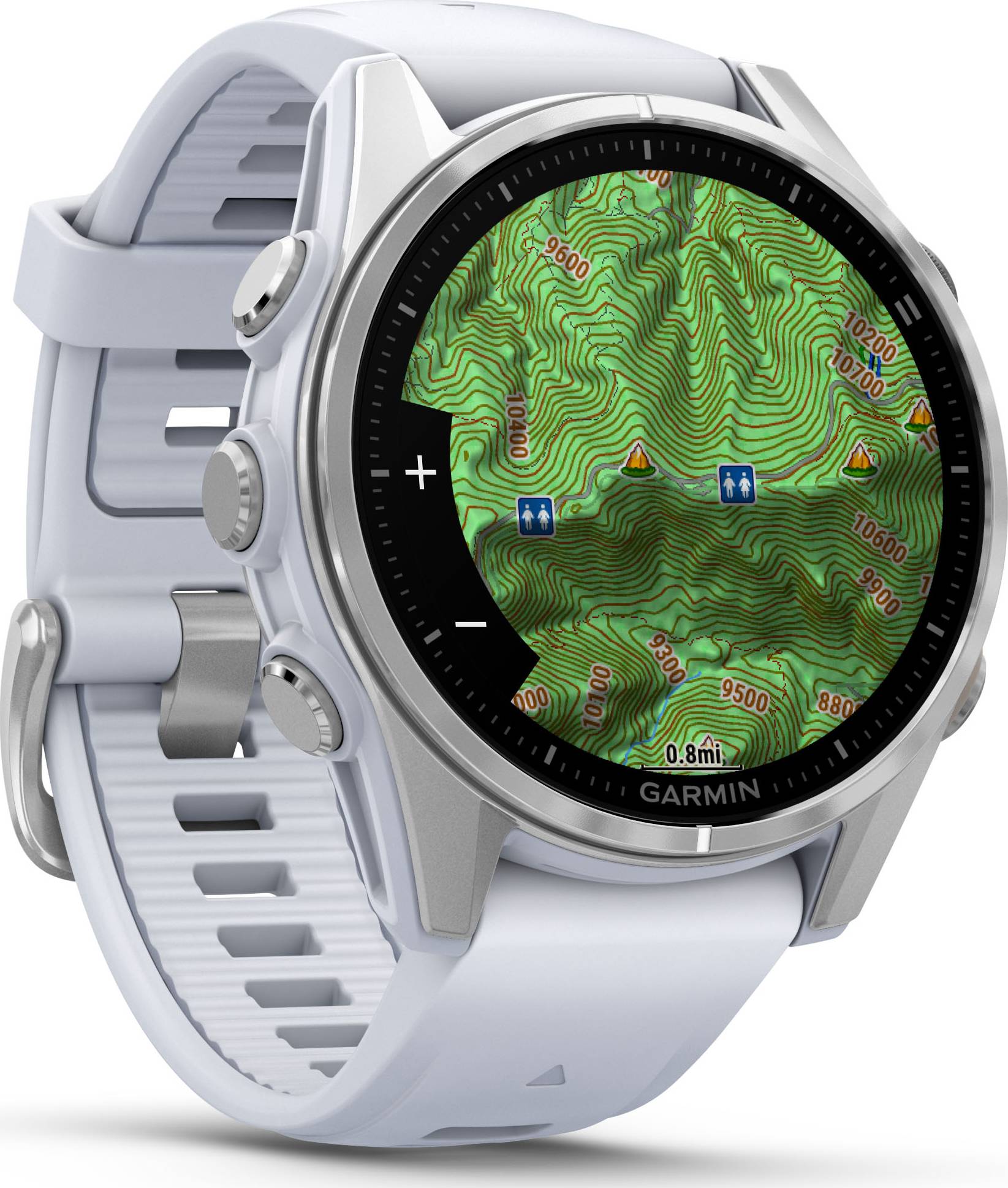 Garmin Fenix 8 43mm Amoled - Silver