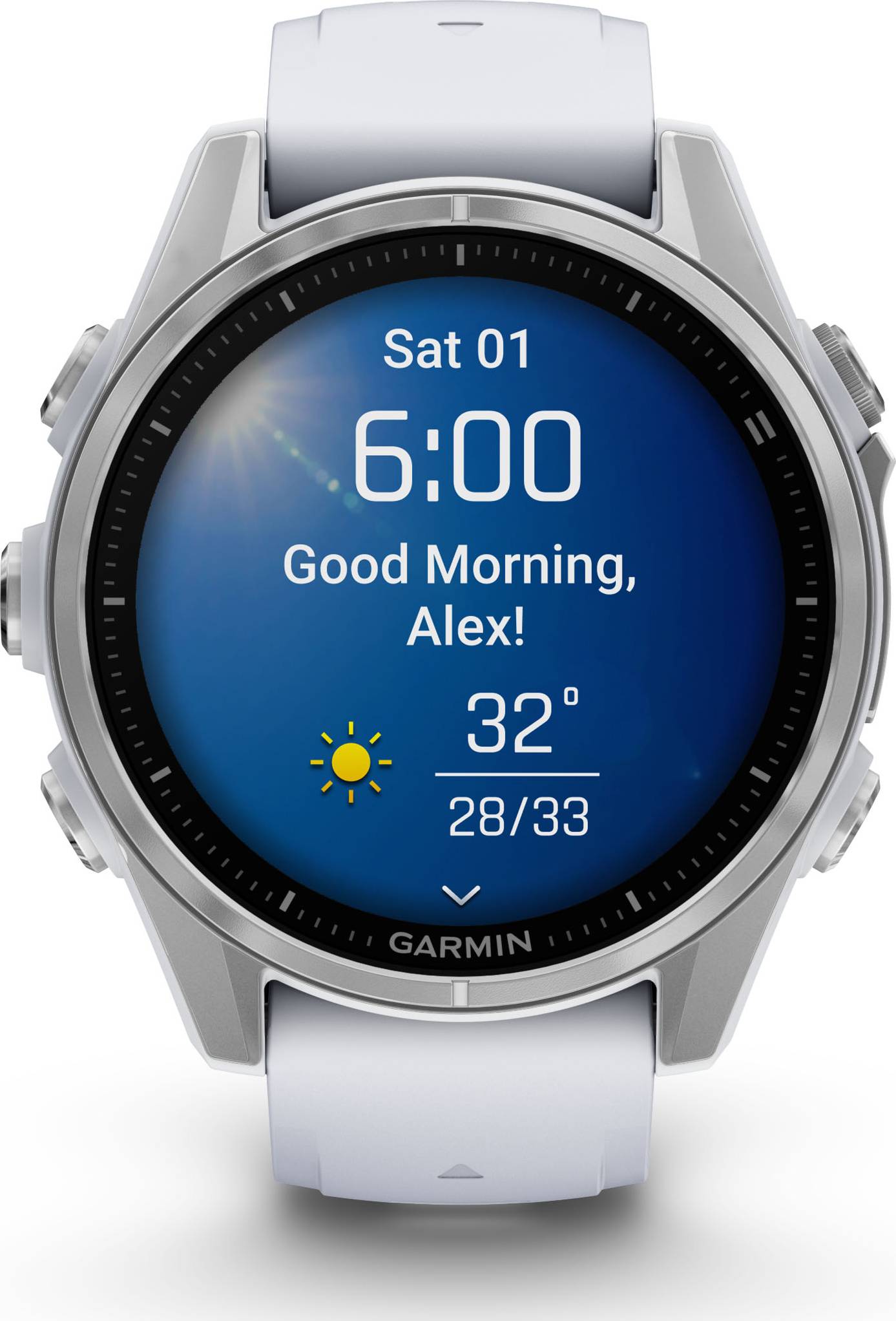 Garmin Fenix 8 43mm Amoled - Silver
