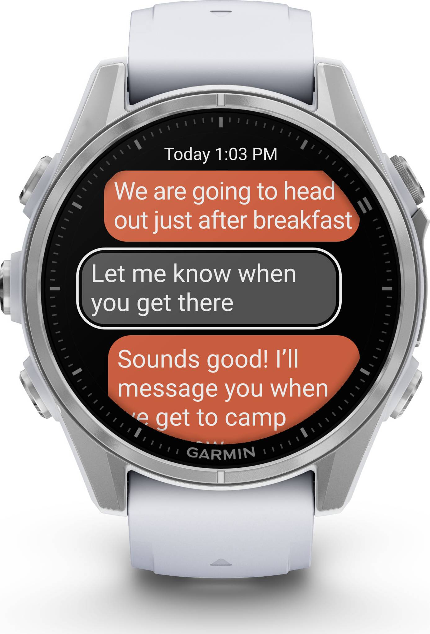 Garmin Fenix 8 43mm Amoled - Silver