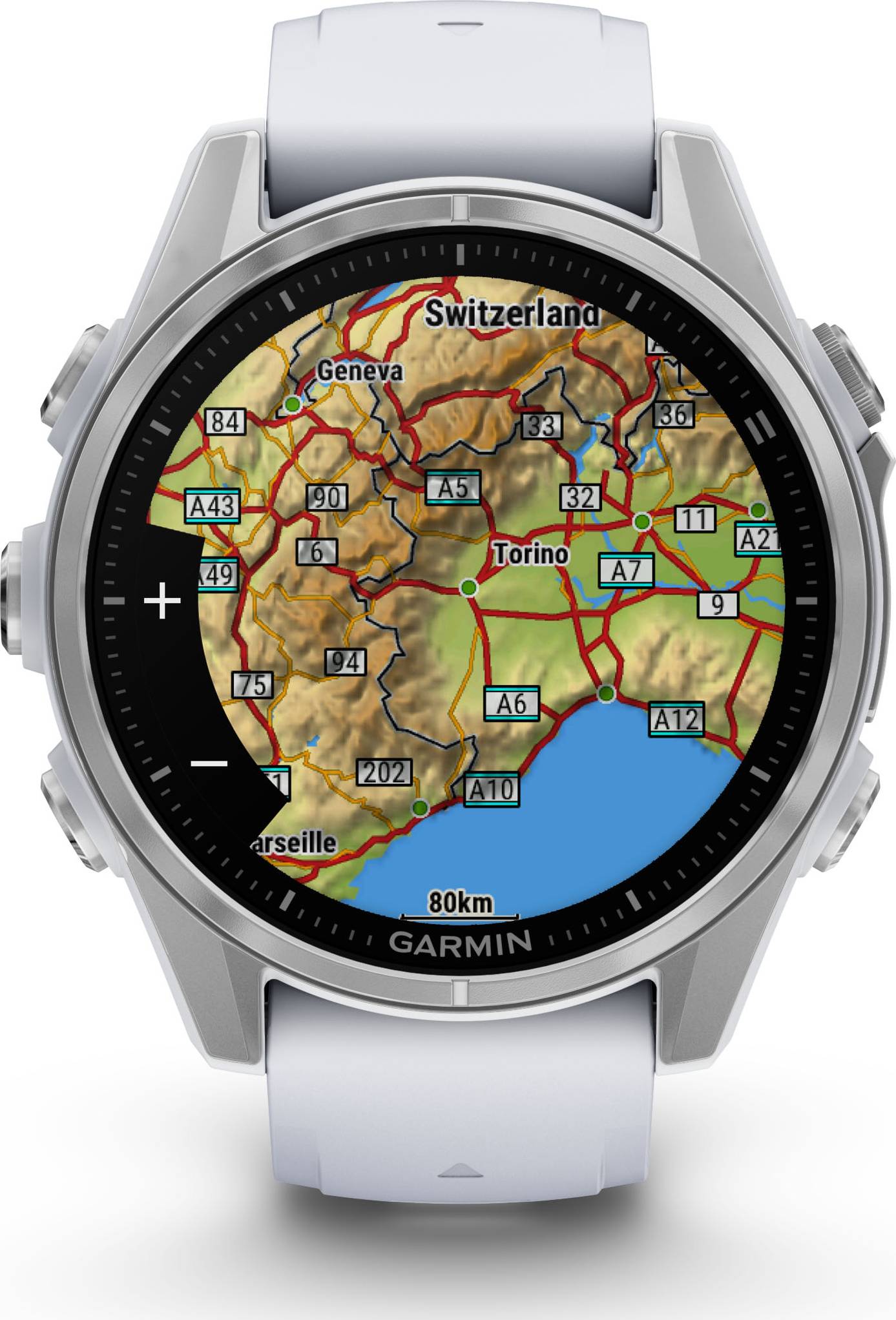 Garmin Fenix 8 43mm Amoled - Silver