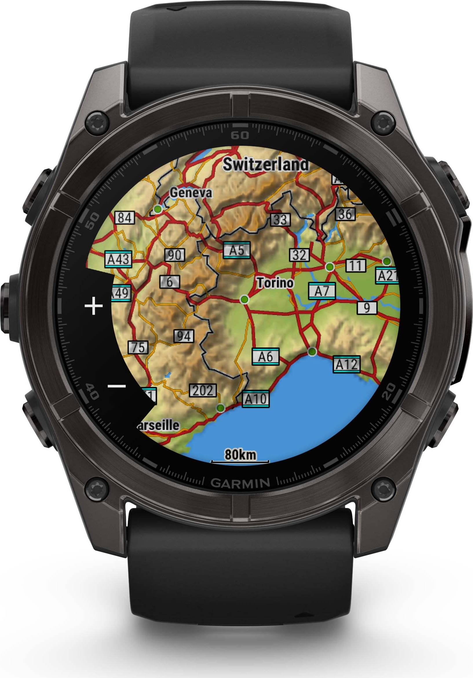 Garmin Fenix 8 51mm Amoled Sapphire- Carbon Gray