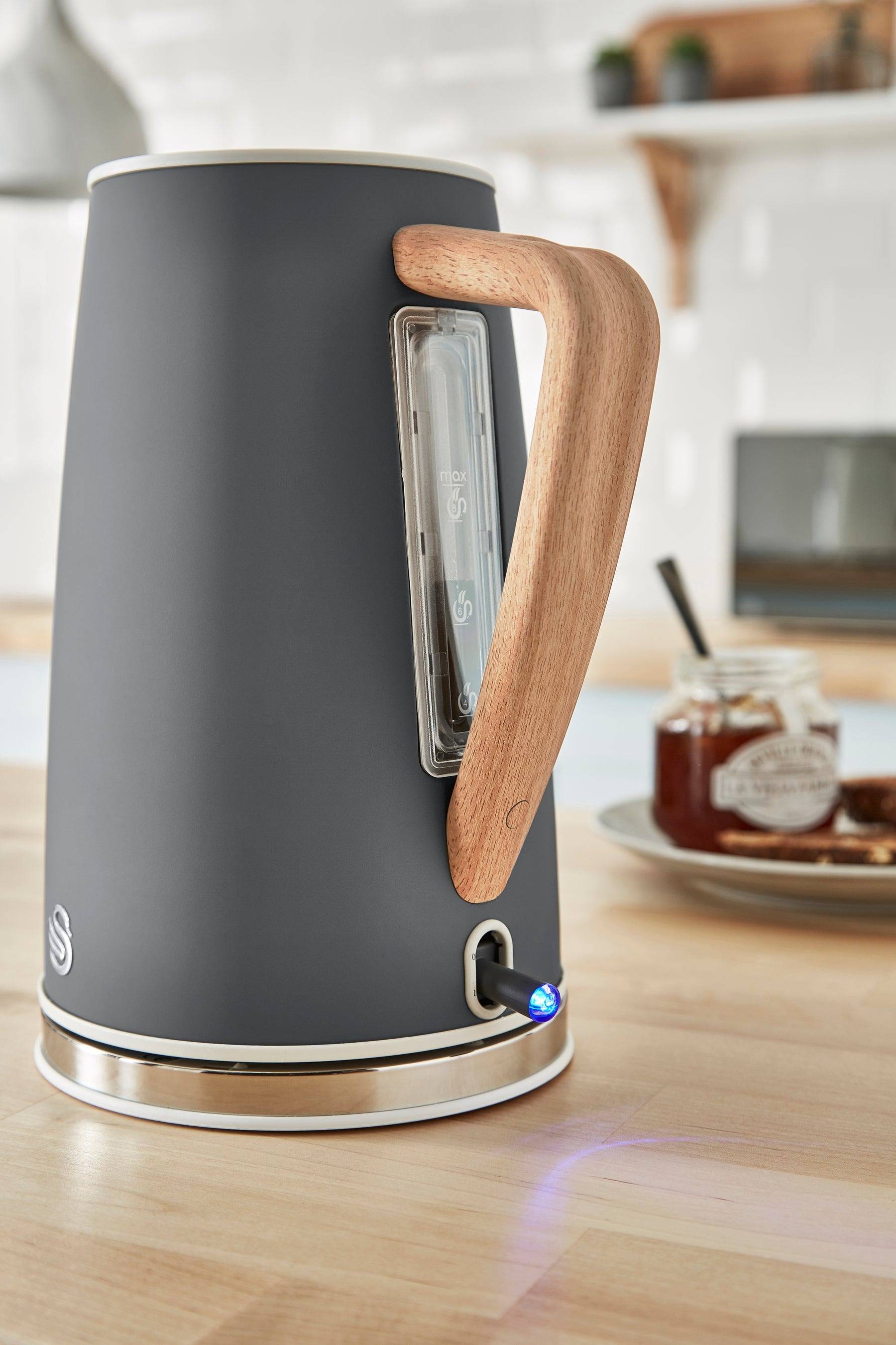 Swan Nordic 1.7L Cordless Kettle - Grey