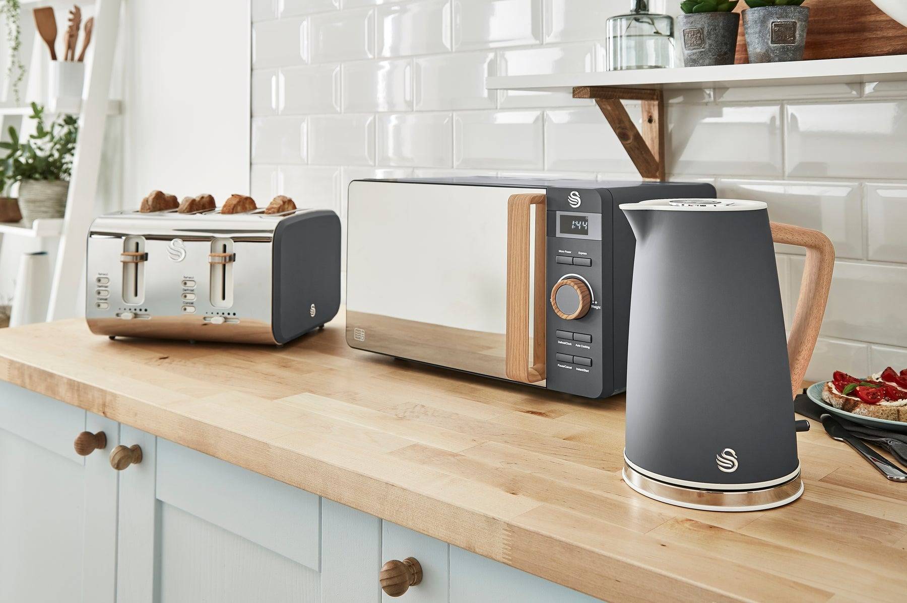 Swan Nordic 1.7L Cordless Kettle - Grey