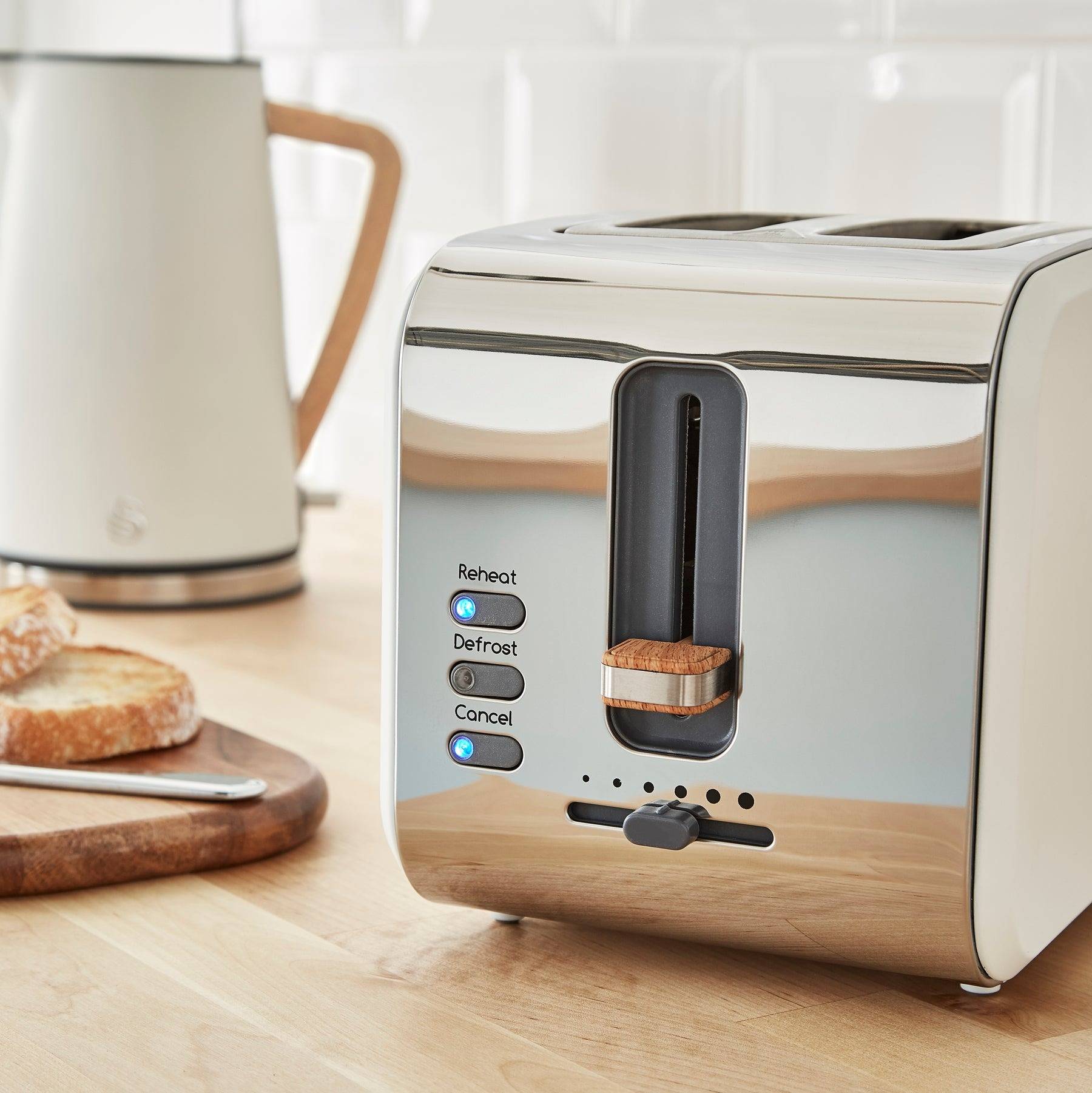 Swan Nordic 2 Slice Toaster - White