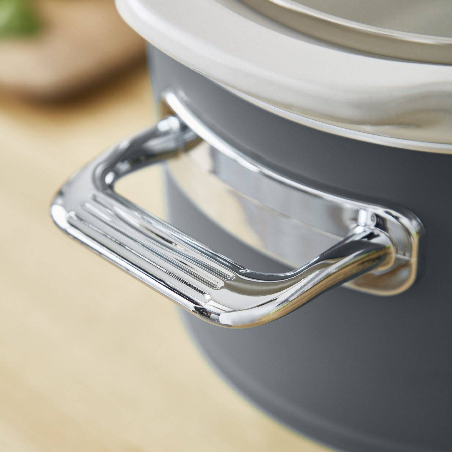 Swan 3.5L Nordic Slow Cooker - Grey