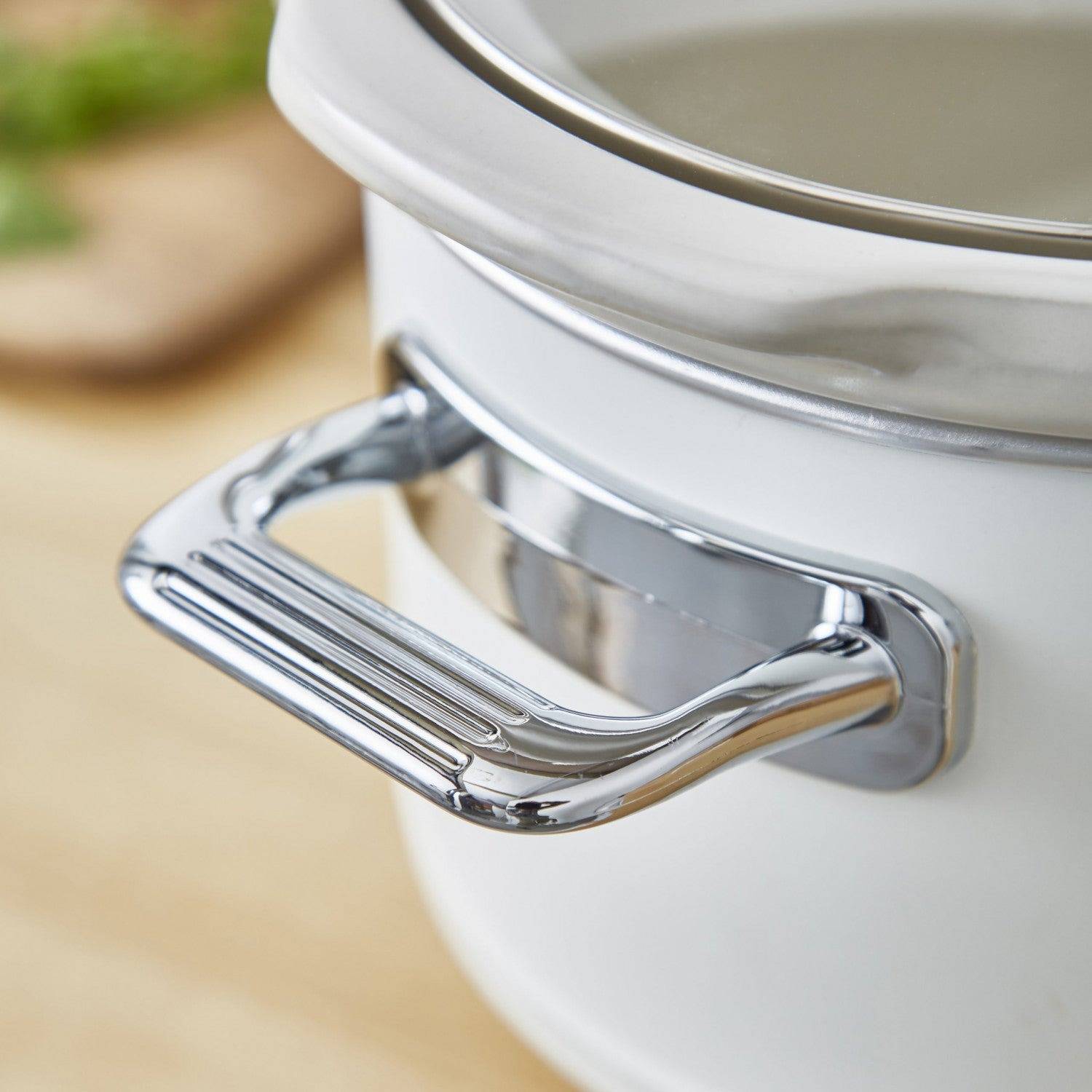 Swan 3.5L Nordic Slow Cooker - White