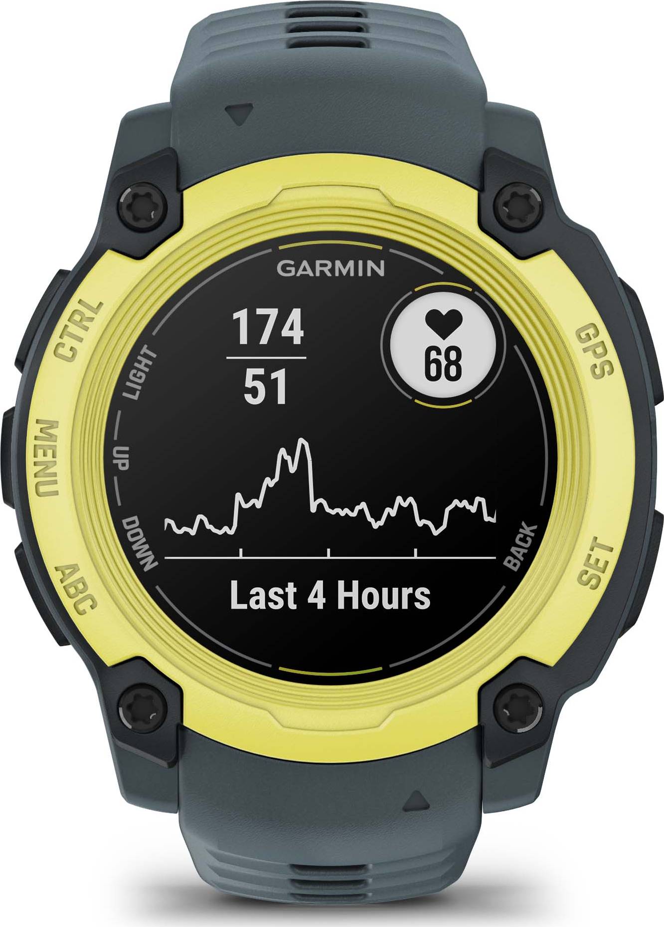 Garmin InstinctE 40mm Smartwatch-Lime électrique/Crépuscule