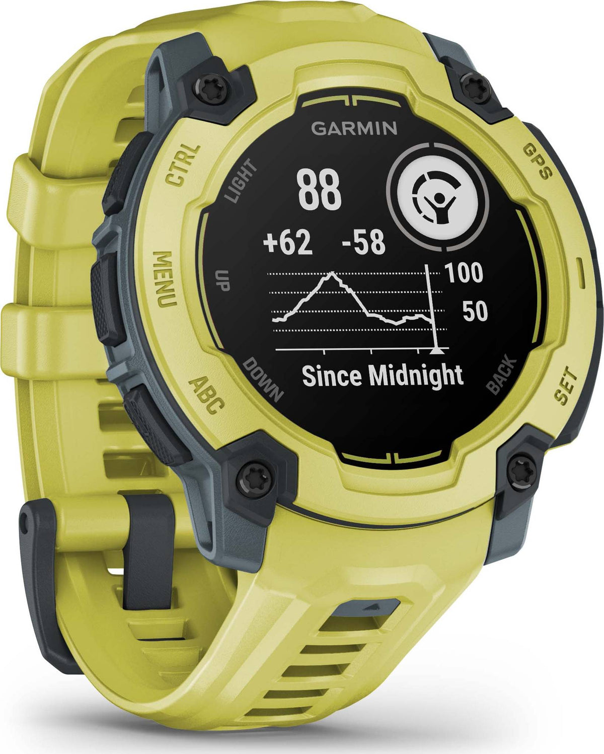 Garmin InstinctE 45mm Smartwatch -Electric Lime
