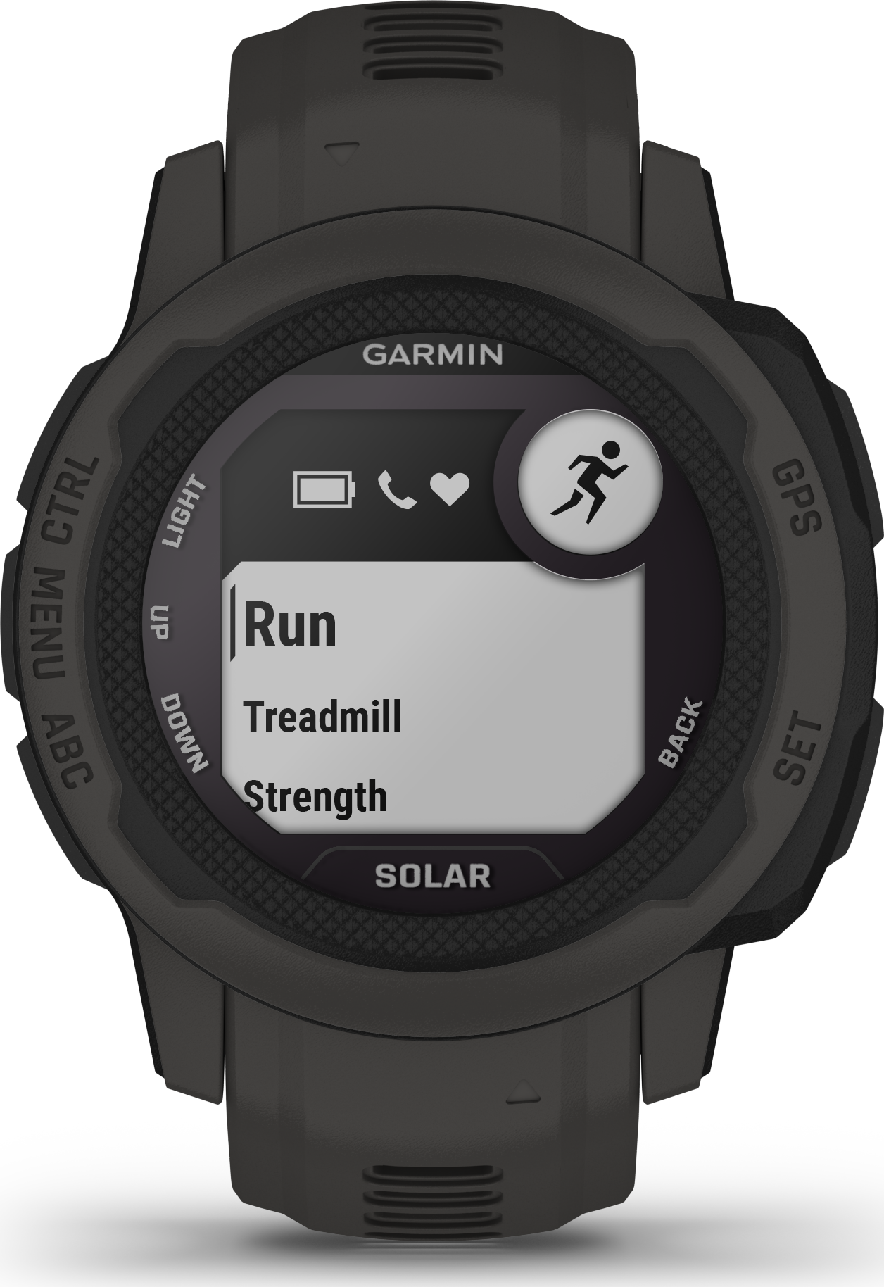 Garmin Instinct 2s Solar Watch - Standard - 40mm - Graphite