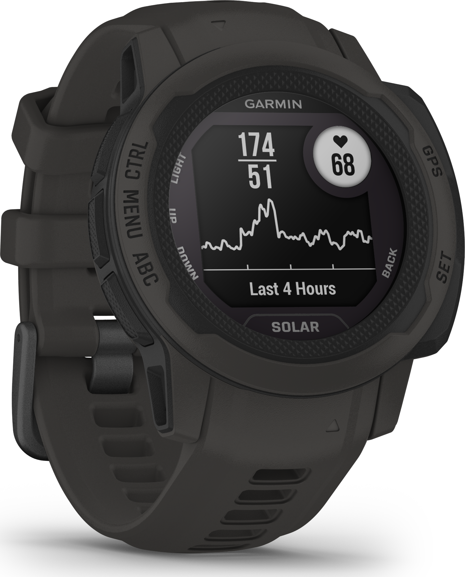 Garmin Instinct 2s Solar Watch - Standard - 40mm - Graphite