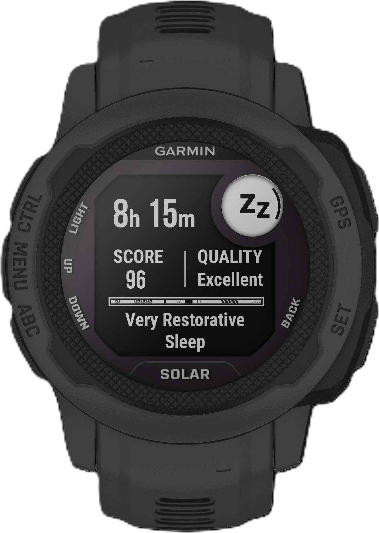 Garmin Instinct 2s Solar Watch - Standard - 40mm - Graphite