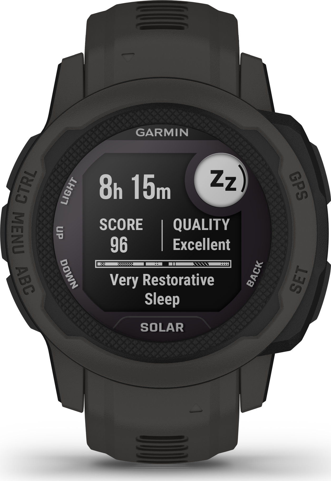 Garmin Instinct 2s Solar Watch - Standard - 40mm - Graphite