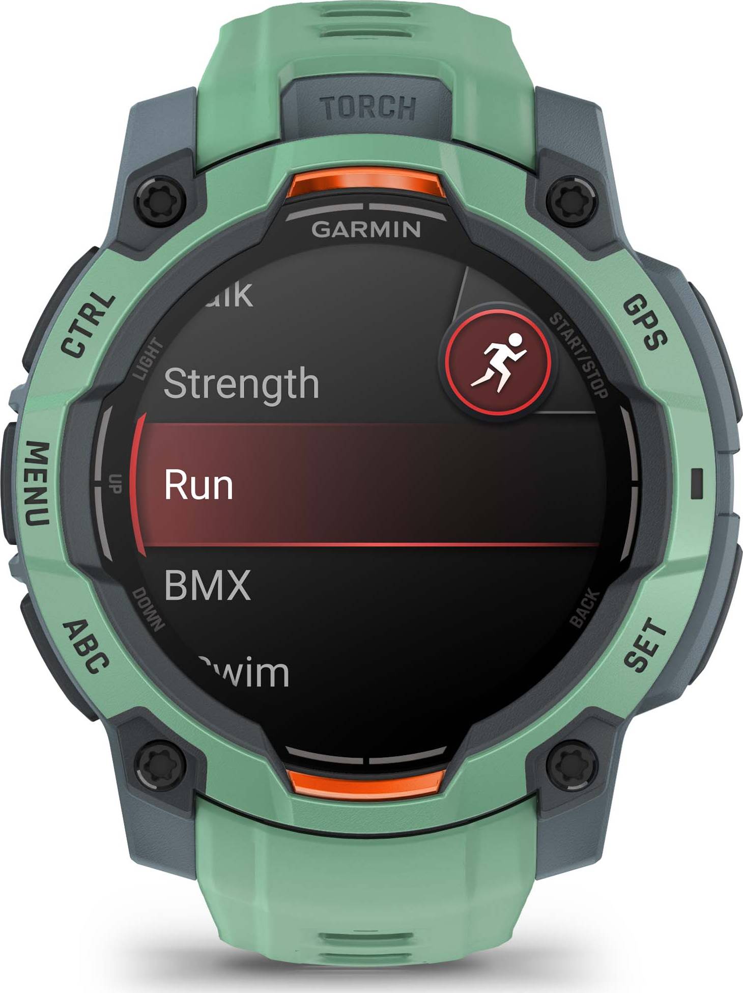 Garmin Instinct3 45mm Amoled Display Smartwatch-Neo Tropic