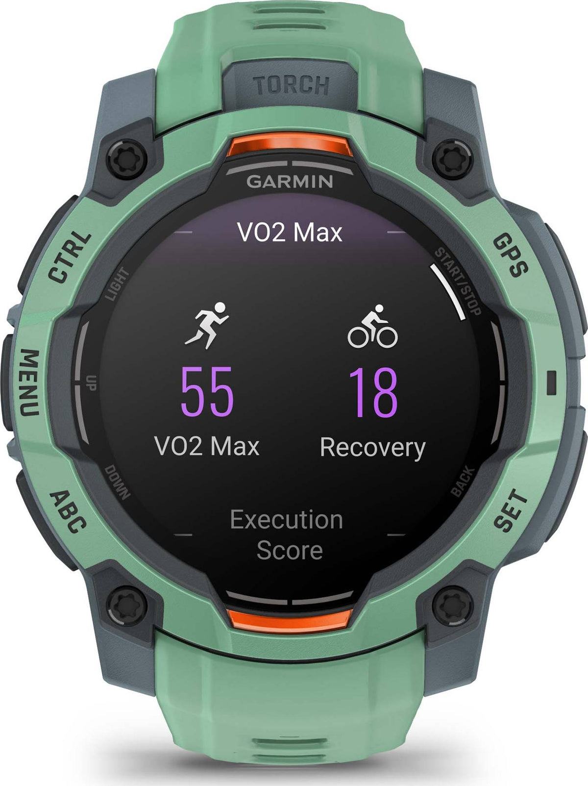 Garmin Instinct3 45mm Amoled Display Smartwatch-Neo Tropic