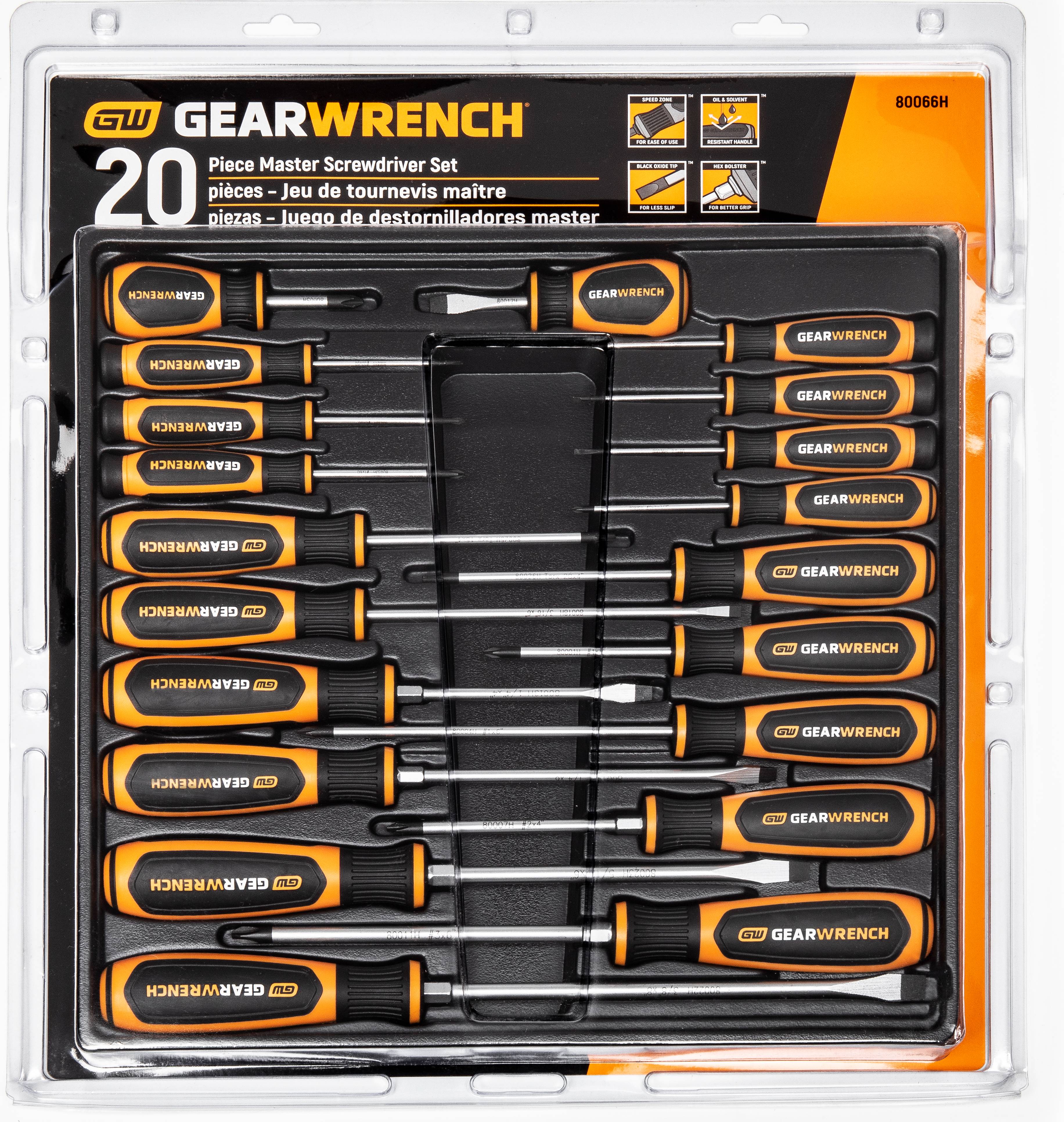 Screw Driver- 20 Piece Set