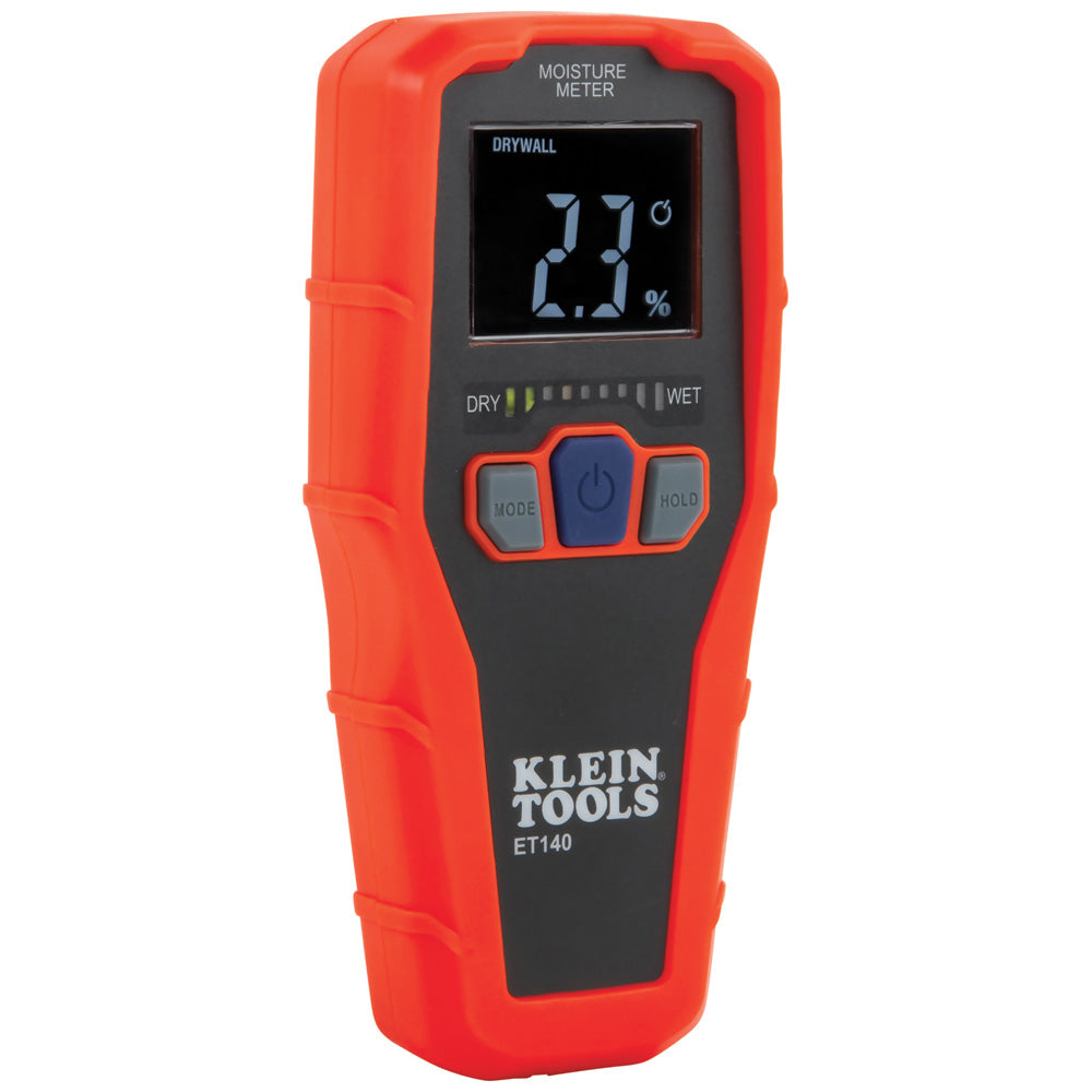 Klein Tools Pinless Water Leak Detector Moisture Meter 3/4' Below Surface