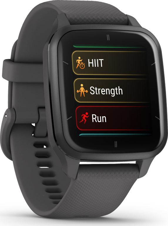 Garmin Venu Sq 2 GPS Smartwatch - Gris ardoise et gris ombre