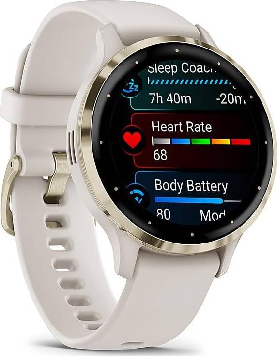 Garmin Venu 3s 41mm Smartwatch Ivory