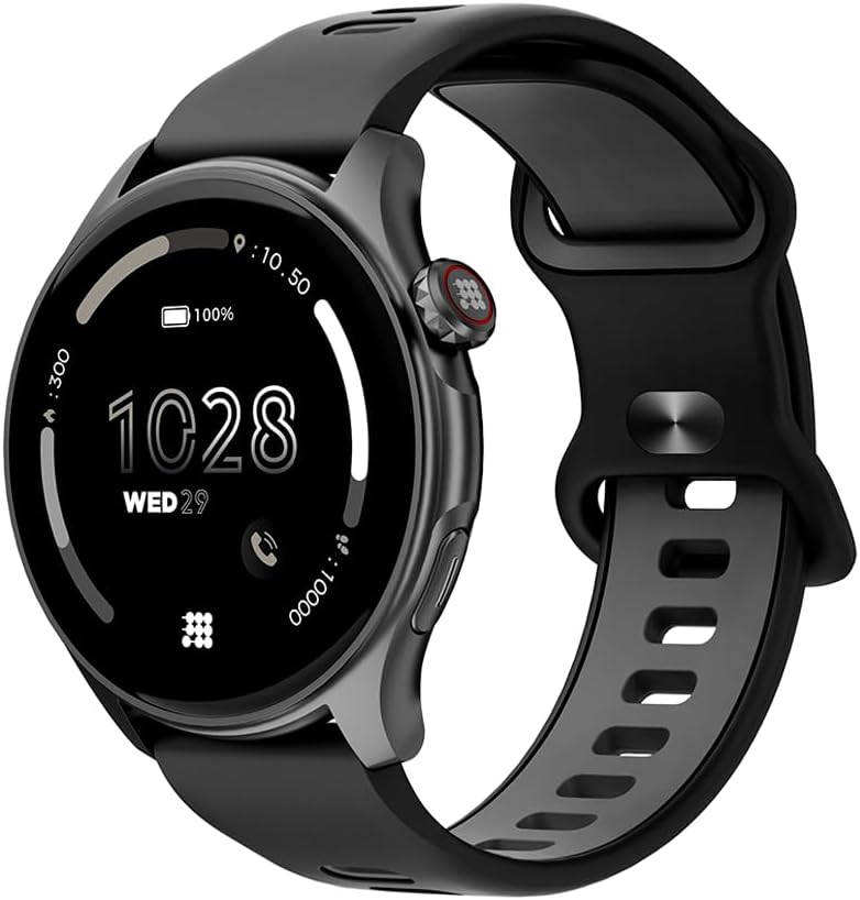 Cubitt Aura Smartwatch Amoled - Black