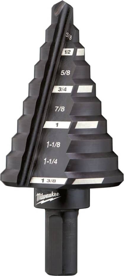 Milwaukee 5 1/4" - 1 3/8" Step Bit