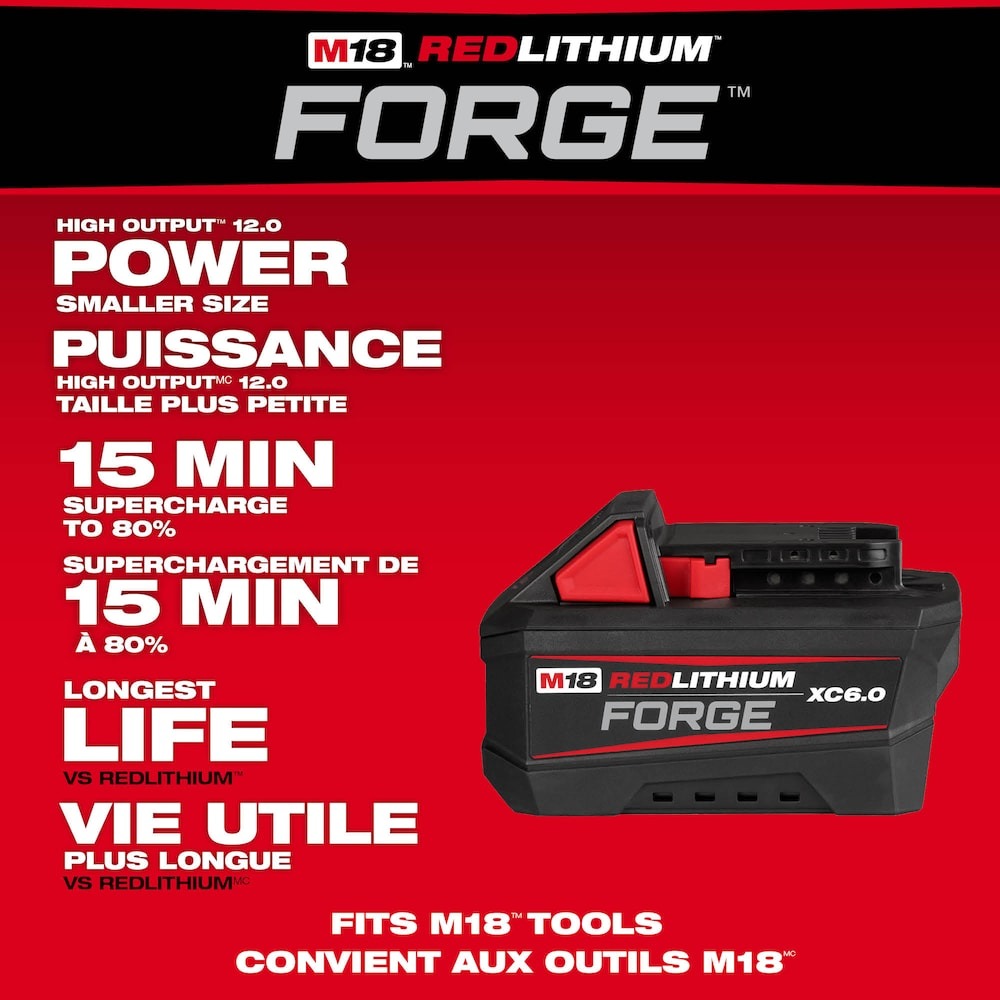 Milwaukee M18 Fuel 18V Lithium Ion Brushless Cordless Reciprocating Saw Kit - 5.0 Ah Battery
