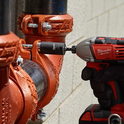 Milwaukee Electric Tool Socket Adapter Set 1/4" - 3Pc